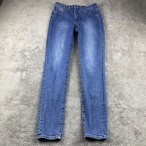 Revtown Skinny Jeans Womens 26 Regular‎ Blue High Rise Medium Wash Denim